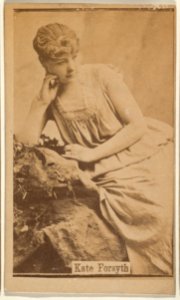 Kate Forsyth, from the Actresses series (N668) MET DPB869975