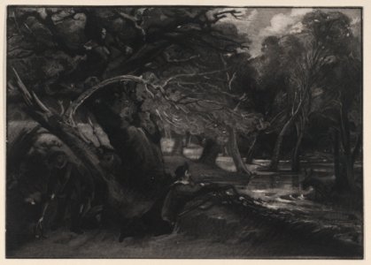 Jaques and the Wounded Stag (Shakespeare, As You Like It, Act 2, Scene 1) MET DP860308