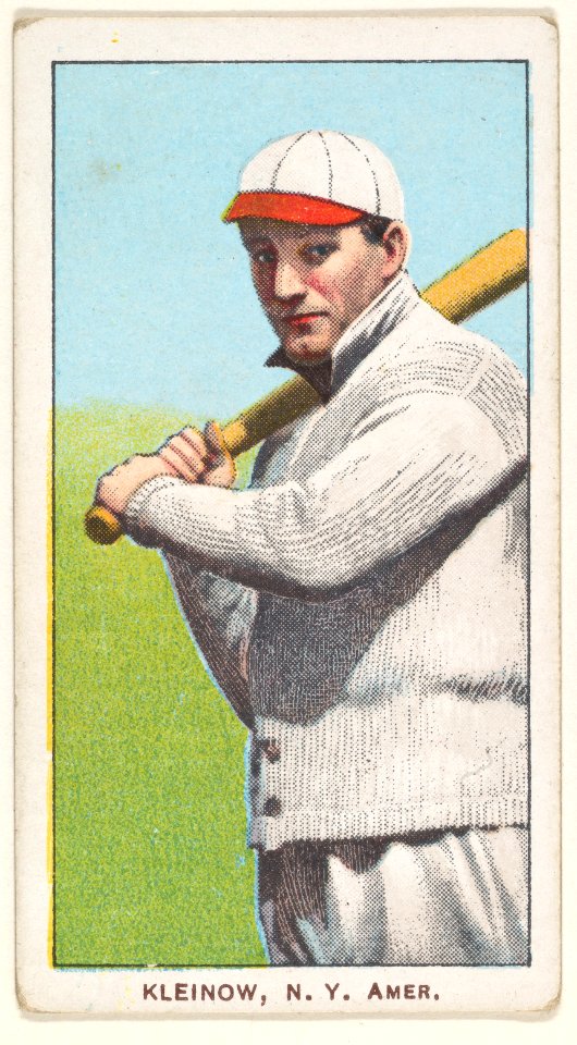 Kleinow, New York, American League, from the White Border series (T206) for the American Tobacco Company MET DP824764