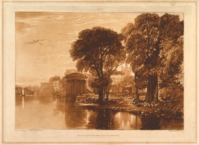Isleworth (Liber Studiorum, part XIII, plate 63) MET DP821595