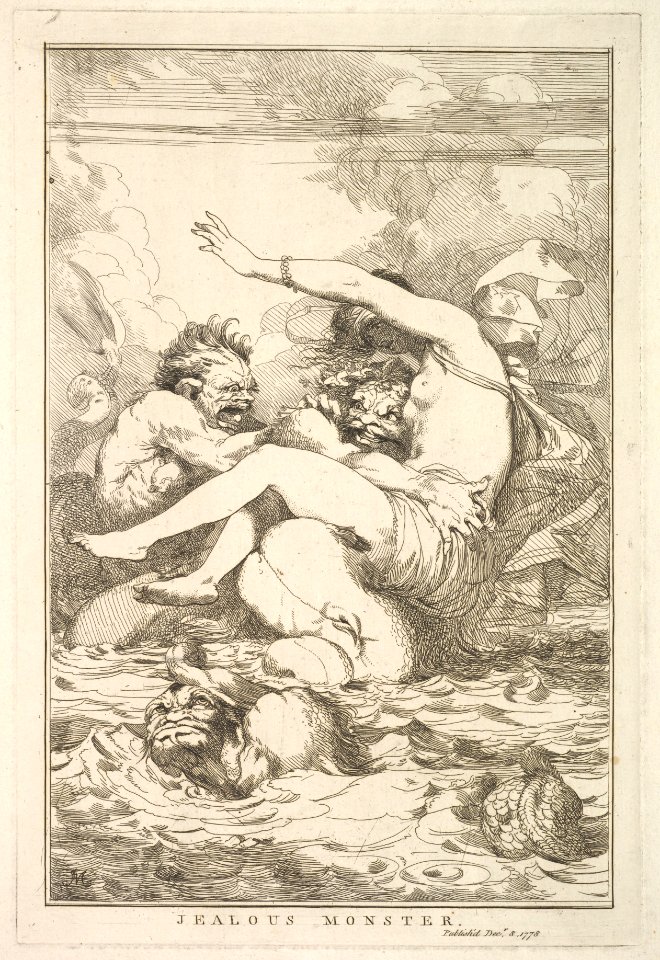 Jealous Monster (from Fifteen Etchings Dedicated to Sir Joshua Reynolds) MET DP828482