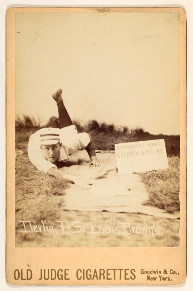 Jim Devlin, Pitcher, St. Louis Browns, from the series Old Judge Cigarettes MET DP817231