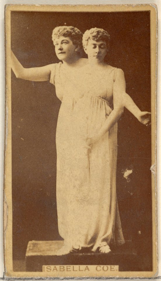 Isabella Coe, from the Actors and Actresses series (N45, Type 8) for Virginia Brights Cigarettes MET DP831418