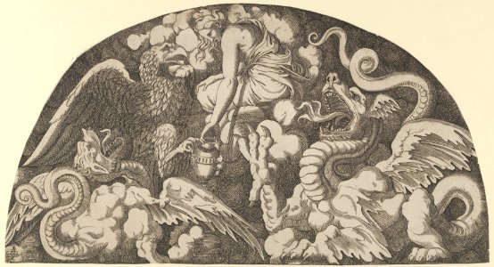 Jupiter's Eagle Bringing Water of the Styx to Psyche MET DP855012