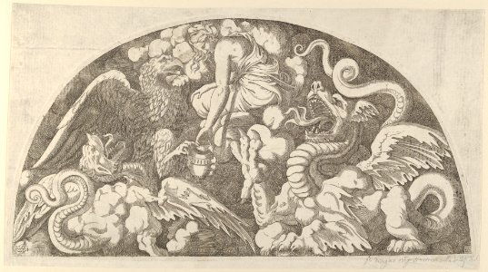 Jupiter's Eagle Bringing the Water to the Styx to Psyche MET DP855011