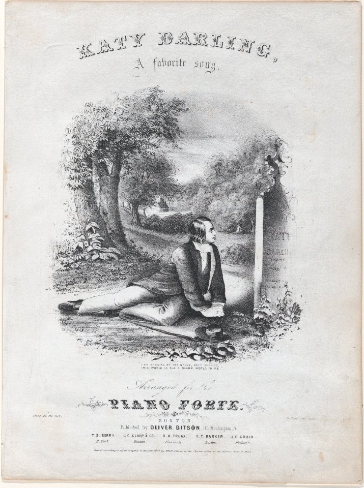Katy Darling (Sheet music cover) MET DP875130