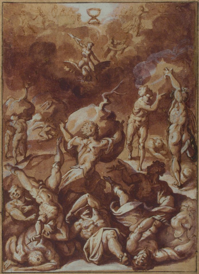 Jupiter Fighting the Giants. MET 1999.163