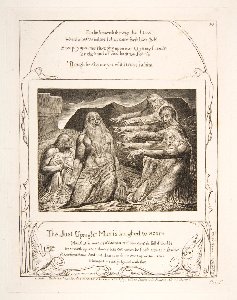 Job rebuked by his Friends, from Illustrations of the Book of Job MET DP816549