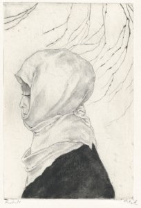 Japanese Woman in Winter Clothing MET DP876211