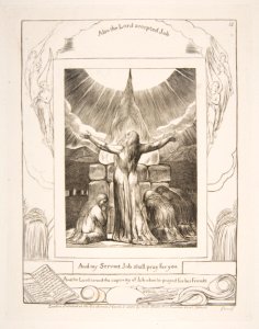 Job's Sacrifice, from Illustrations of the Book of Job MET DP816555
