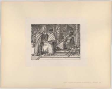 Joseph Presents His Father to Pharoah (Dalziels' Bible Gallery) MET DP835868