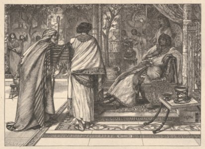 Joseph Presents His Father to Pharoah (Dalziels' Bible Gallery) MET DP835810