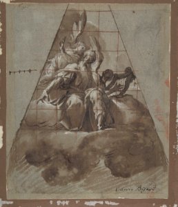King David with Angels. MET DP810692
