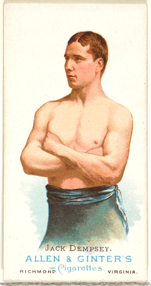 Jack Dempsey, Pugilist, from World's Champions, Series 1 (N28) for Allen & Ginter Cigarettes MET DP827425