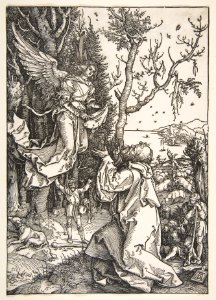Joachim and the Angel, from The Life of the Virgin MET DP816151