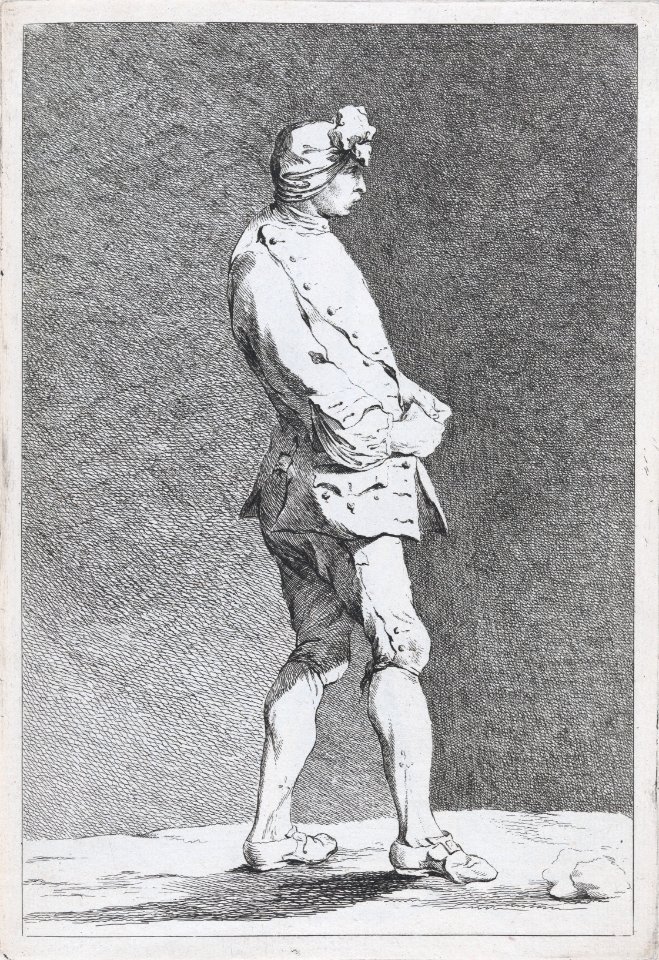 Jacques Saly (?), pl. VI from "Recueil de caricatures" MET DP876383