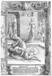 Jael Killing Sisera, ornamental frame MET MM63629