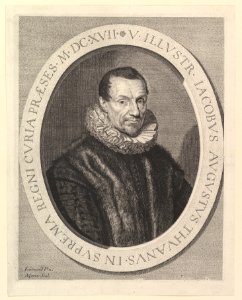 Jacques-Auguste de Thou, premier president au Parlement MET DP819872