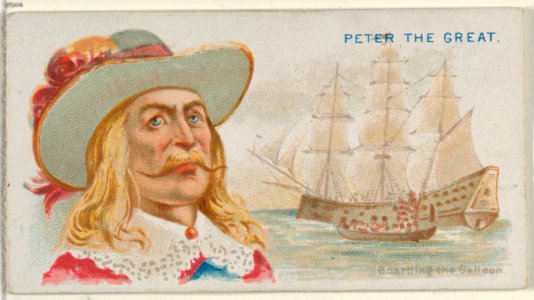Jack Avery, Capturing Ship of the Great Mogul, from the Pirates of the Spanish Main series (N19) for Allen & Ginter Cigarettes MET DP835019