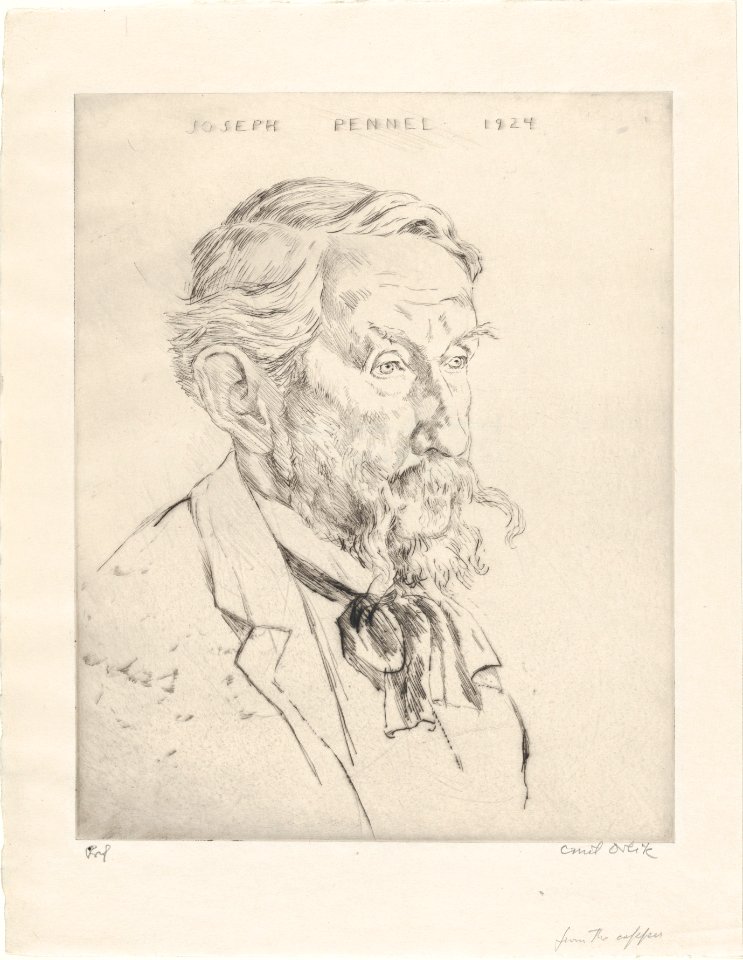 Joseph Pennell, 1924 MET DP876251