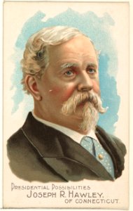 Joseph R. Hawley of Connecticut, from the Presidential Possibilities series (N124) issued by Duke Sons & Co. to promote Honest Long Cut Tobacco MET DPB873730