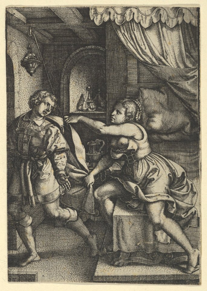 Joseph and Potiphar's Wife, from The Story of Joseph MET DP855477 ...