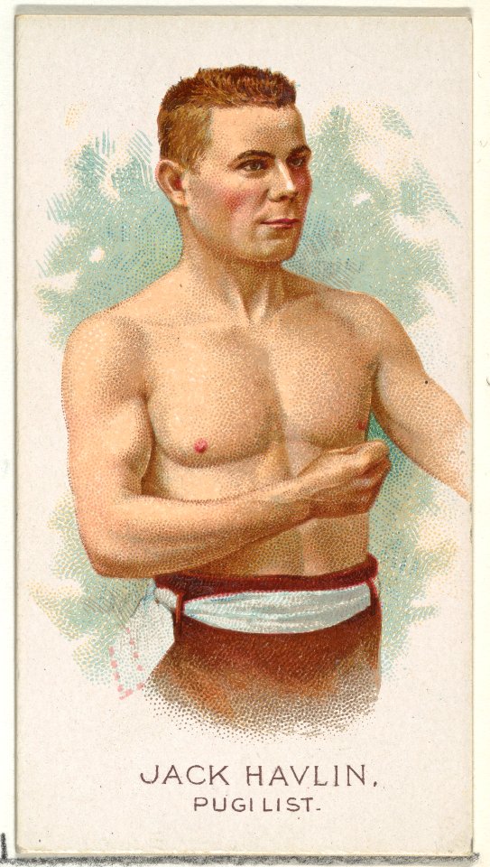 Jack Havlin, Pugilist, from World's Champions, Series 2 (N29) for Allen & Ginter Cigarettes MET DP838269