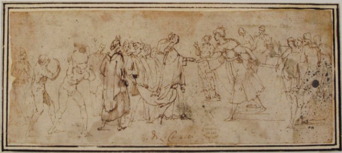 King Solomon Receiving the Queen of Sheba MET 80.3.256