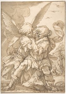 Jacob Wrestling with the Angel MET DP807858