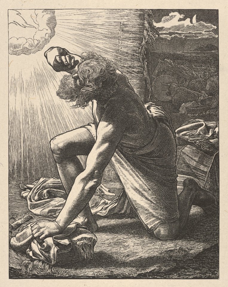 Jacob Hears the Voice of the Lord (Dalziels' Bible Gallery) MET DP835723