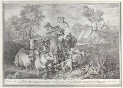 Jacob tending Laban's flock Met DP885788
