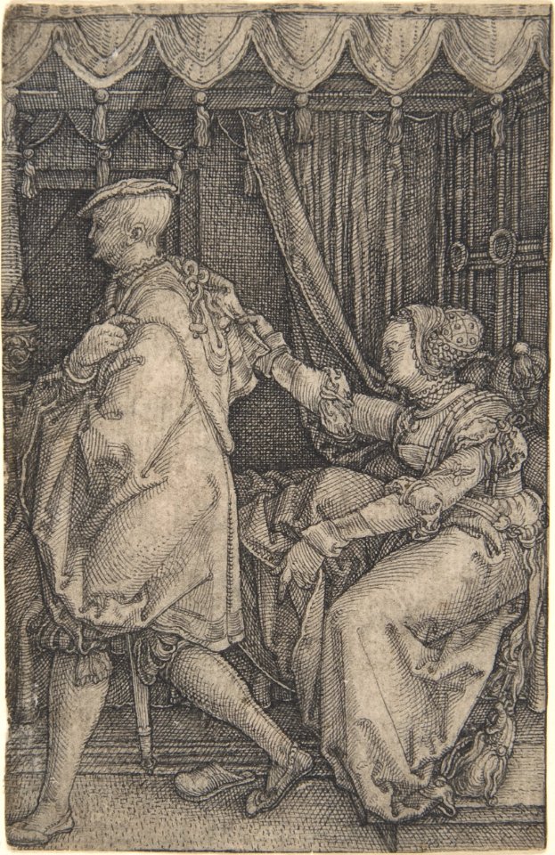 Joseph and Potiphar's Wife MET DP802884