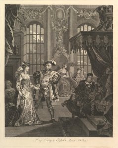 King Henry the Eighth and Anna Bullen MET DP826939