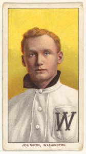 Johnson, Washington, American League, from the White Border series (T206) for the American Tobacco Company MET DP843245