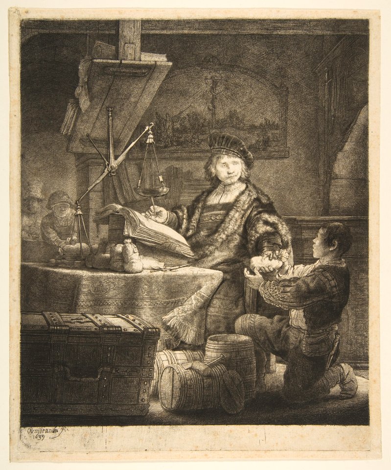 Jan Uytenbogaert (The Gold Weigher) MET DP814570