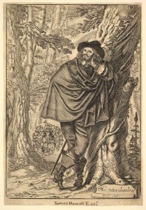 James Howel Standing in a Forest MET DP822445