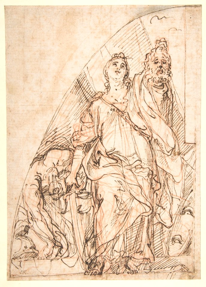 Judith Holding up the Head of Holofernes MET DP810405