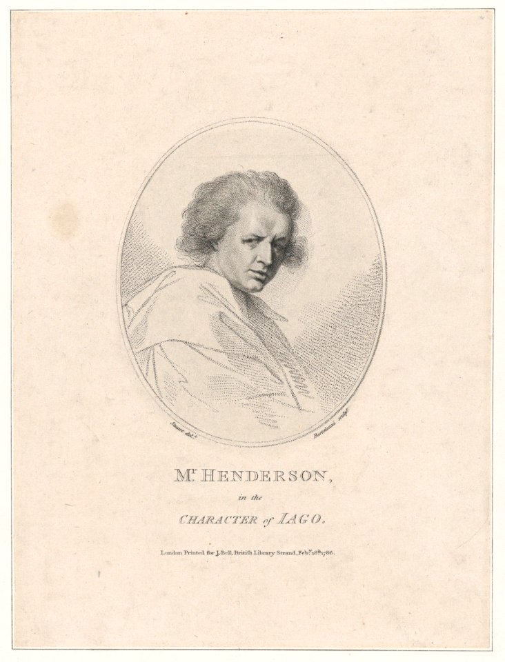 John Henderson, in the Character of Iago (Shakespeare's Othello) MET DP860161