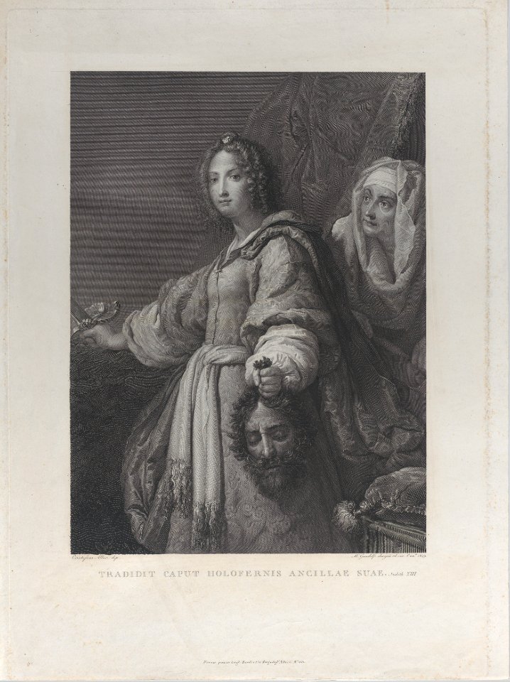 Judith holding the head of Holofernes Met DP885920