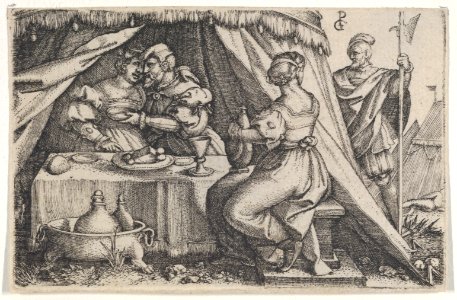 Judith and Holofernes Dining MET DP855463