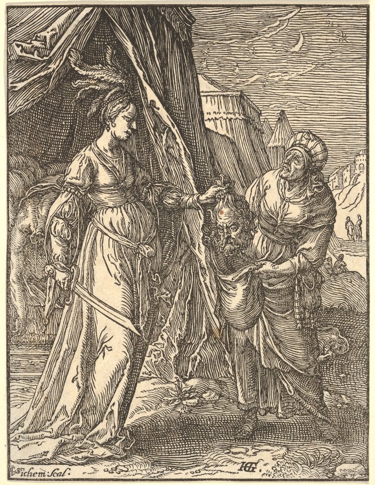 Judith, after Goltzius MET DP832752