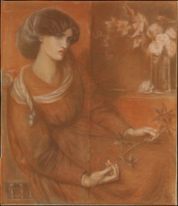 Jane Morris- Study for "Mariana" MET DP109556