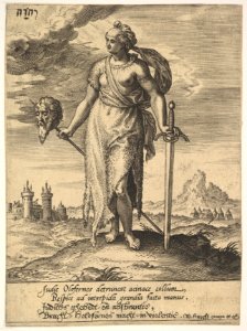 Judith, from Willem van Haecht, Tyrannorum proemia, 1578 MET DP828367