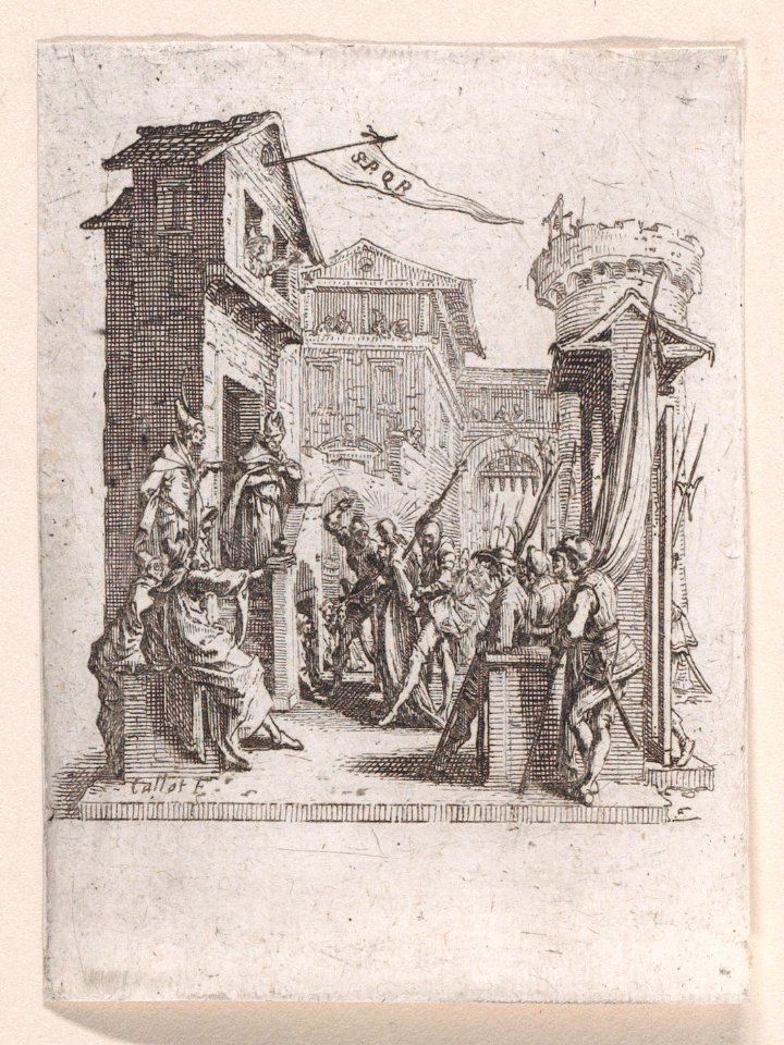 Jésus Comparait Devant Caiphe (Jesus Appears Before Caiaphas) Met DP890567