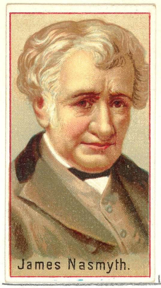 James Nasmyth, printer's sample for the World's Inventors souvenir album (A25) for Allen & Ginter Cigarettes MET DP838842