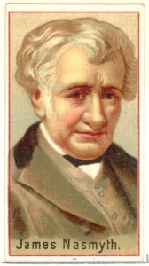 James Nasmyth, printer's sample for the World's Inventors souvenir album (A25) for Allen & Ginter Cigarettes MET DP838842