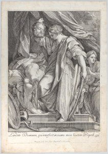 Judith cutting the head off Holofernes Met DP885733