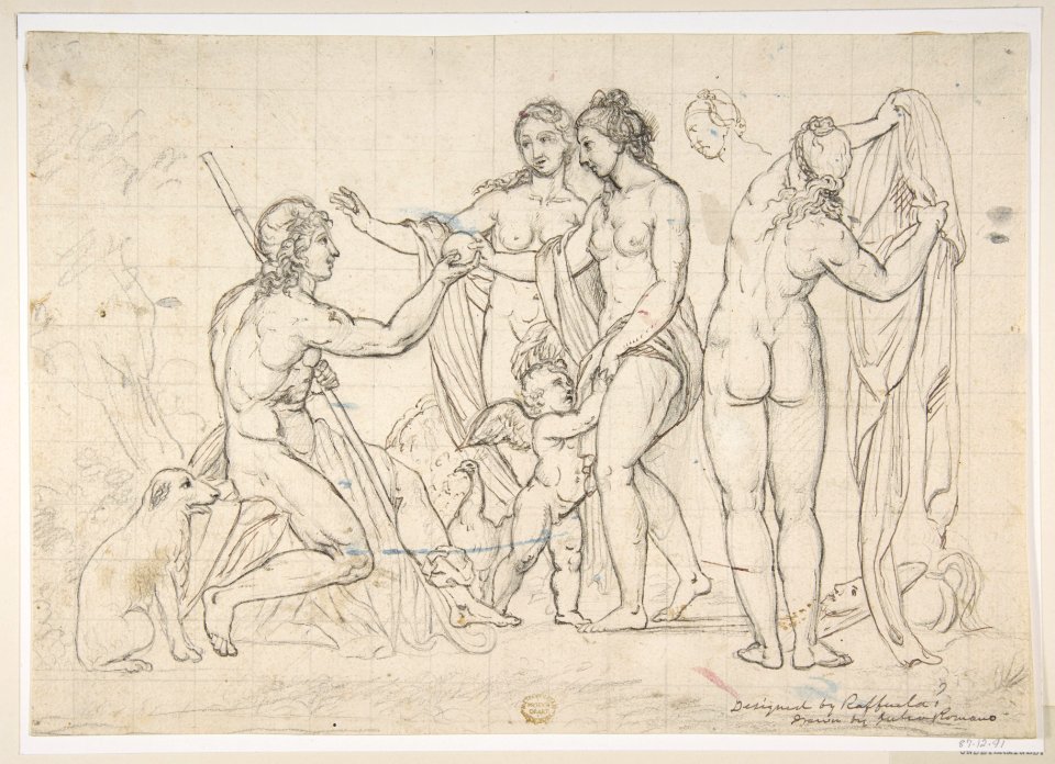 Judgment of Paris, after Raphael MET DP811339