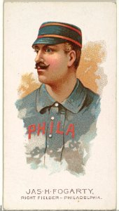 James H. Fogarty, Baseball Player, Right Fielder, Philadelphia, from World's Champions, Series 2 (N29) for Allen & Ginter Cigarettes MET DP838238