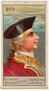 James P. Wolfe, from the Great Generals series (N15) for Allen & Ginter Cigarettes Brands MET DP834807